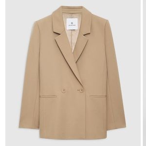 Anine Bing Madeleine Blazer in Deep Sand